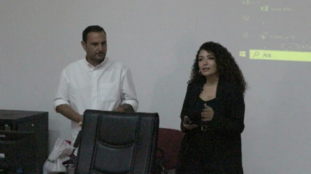 İletişim öğrencilerinin mesleki gelişimlerine yönelik konferanslar gerçekleştirildi